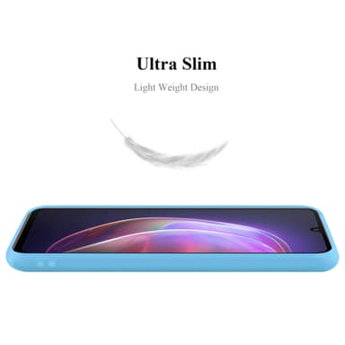 Skal Vivo V21 4G / 5G Fodral Case (Blå)