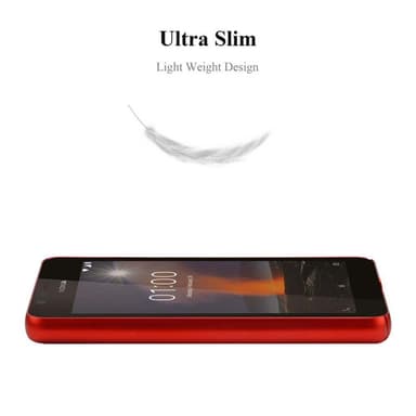 Nokia 1 2018 Skal Fodral Case (Röd)