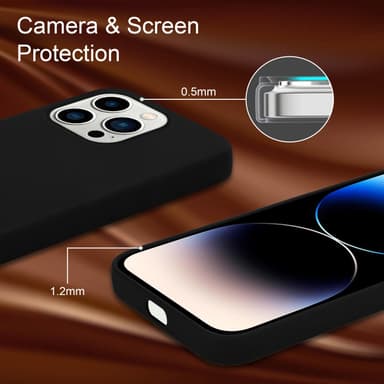 iPhone 14 PRO Skal Fodral Case (Svart)