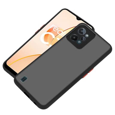Realme C31 Skal Fodral Case (Svart)
