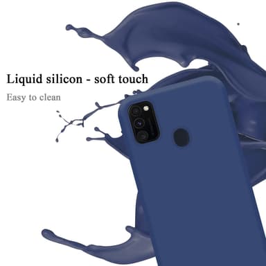 Samsung Galaxy M21 / M30s Skal Fodral Case (Blå)