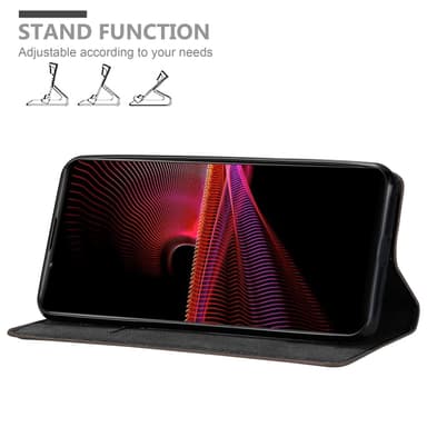 Sony Xperia 1 III Skal Fodral Case (Brun)