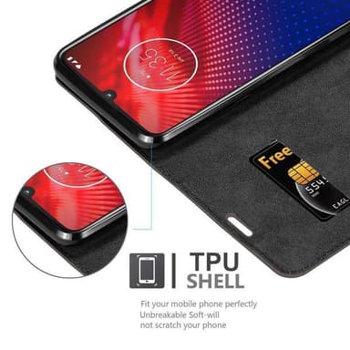 Motorola MOTO Z4 Skal Fodral Case (Brun)
