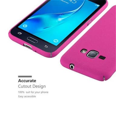 Samsung Galaxy J1 2016 Skal Fodral Case (Rosa)