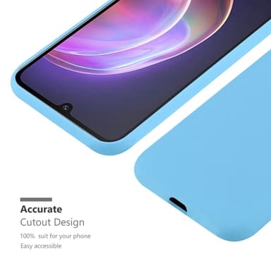 Skal Vivo V21 4G / 5G Fodral Case (Blå)