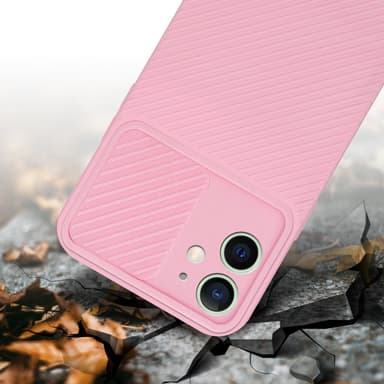 Skal iPhone 12 MINI Fodral Case (Rosa)