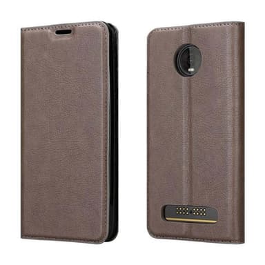 Motorola MOTO Z4 Skal Fodral Case (Brun)