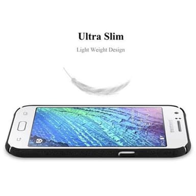 Samsung Galaxy J1 2015 Skal Fodral Case (Svart)