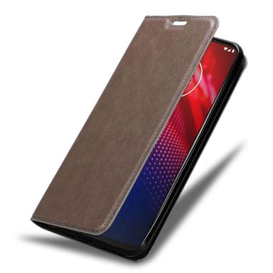 Motorola MOTO Z4 Skal Fodral Case (Brun)