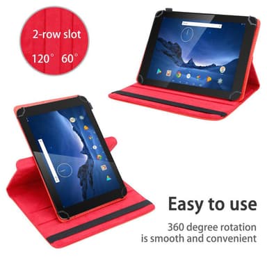 Dragon Touch V10 Skal Fodral Case (Röd)