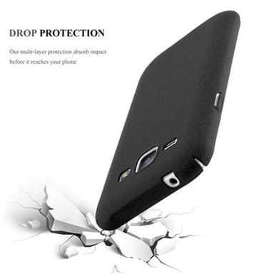 Samsung Galaxy J1 2015 Skal Fodral Case (Svart)