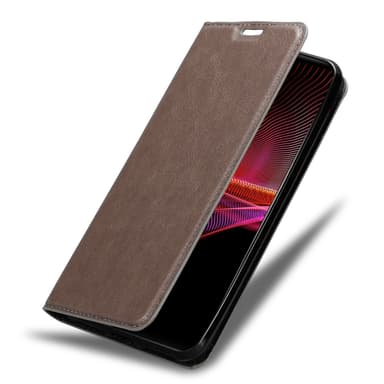 Sony Xperia 1 III Skal Fodral Case (Brun)