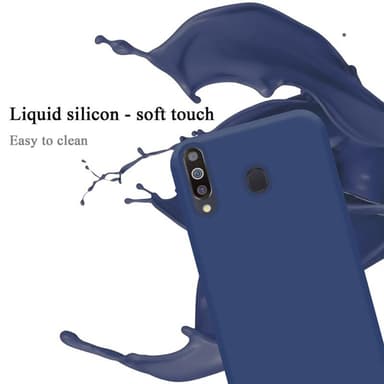 Samsung Galaxy M30 / A40s Skal Fodral Case (Blå)