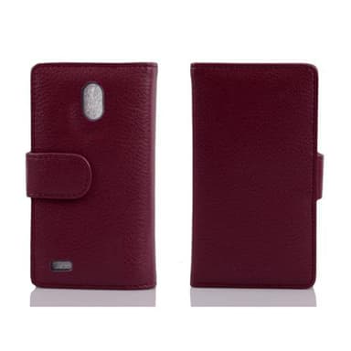 Skal Huawei ASCEND G700 Plånboksfodral (Lila)