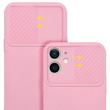 Skal iPhone 12 MINI Fodral Case (Rosa)