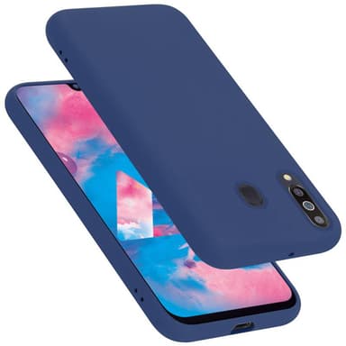 Samsung Galaxy M30 / A40s Skal Fodral Case (Blå)