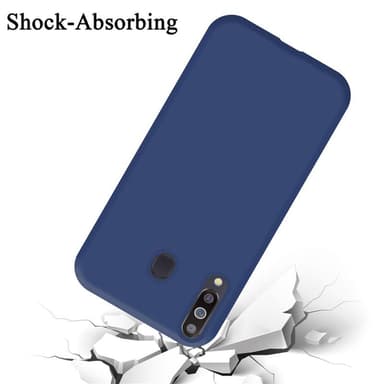 Samsung Galaxy M30 / A40s Skal Fodral Case (Blå)