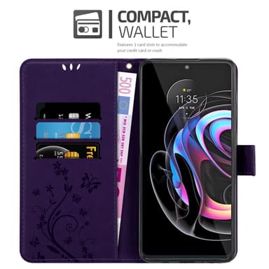 Motorola EDGE 20 PRO / EDGE S PRO Plånboksfodral Skal