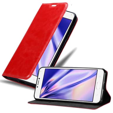 Asus ZenFone 4 MAX (5.2 tum) Skal Fodral Case (Röd)