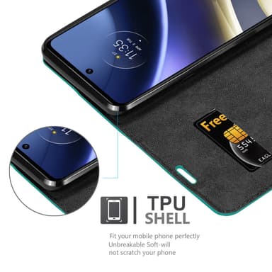 Motorola MOTO G51 5G Skal Fodral Case (Turkos)