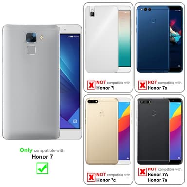 Honor 7 Flipfodral Skal (Brun)