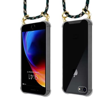 iPhone 7 / 7S / 8 / SE 2020 Skal Fodral Kedja (Brun)
