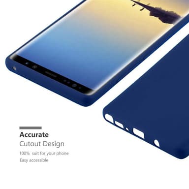 Skal Samsung Galaxy NOTE 8 Fodral Case (Blå)