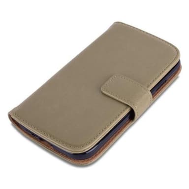Samsung Galaxy S4 Plånboksfodral Skal (Brun)