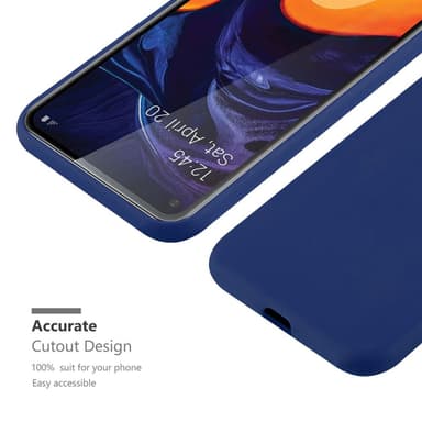 Skal Samsung Galaxy A60 / M40 Fodral Case (Blå)