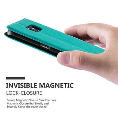 Samsung Galaxy S6 EDGE Skal Fodral Case (Turkos)