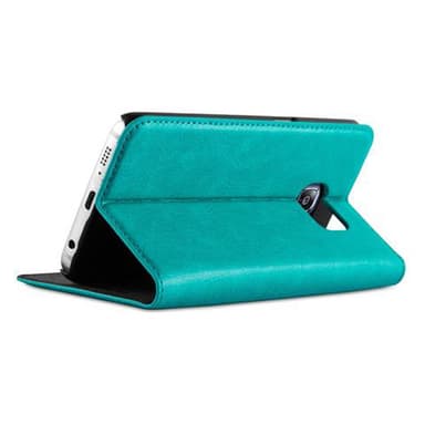 Samsung Galaxy S6 EDGE Skal Fodral Case (Turkos)