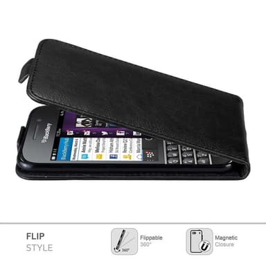 Blackberry Q10 Flipfodral Skal (Svart)