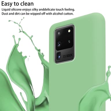 Samsung Galaxy S20 ULTRA Skal Fodral Kedja (Grön)