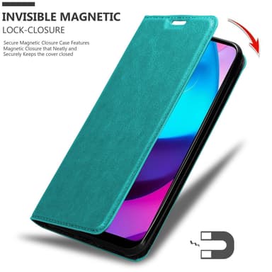 Motorola MOTO E20 / E30 / E40 Skal Fodral Case (Turkos)