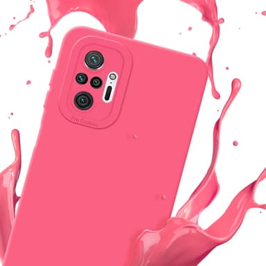 Xiaomi RedMi NOTE 10 PRO Skal Fodral Case (Röd)
