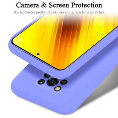 Xiaomi POCO X3 NFC Skal Fodral Case (Lila)