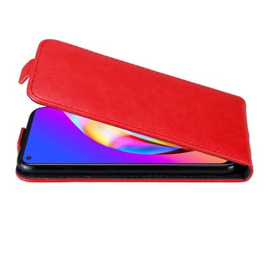 Oppo A94 5G Flipfodral Skal (Röd)