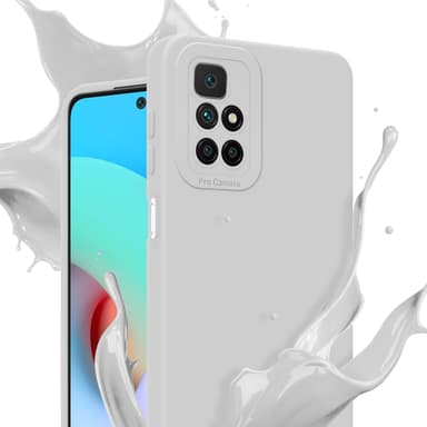 Xiaomi RedMi 10 Skal Fodral Case (Vit)