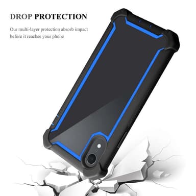 iPhone XR Skal Fodral Case (Svart)