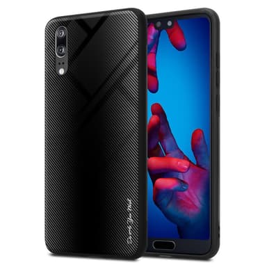 Huawei P20 Skal Fodral Case (Svart)