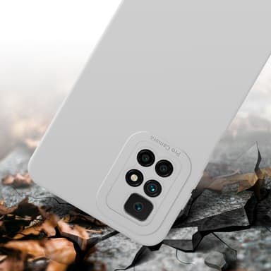 Xiaomi RedMi 10 Skal Fodral Case (Vit)