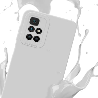 Xiaomi RedMi 10 Skal Fodral Case (Vit)