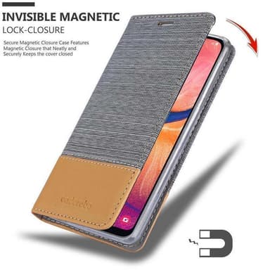 Samsung Galaxy A10e / A20e Plånboksfodral Skal (Grå)