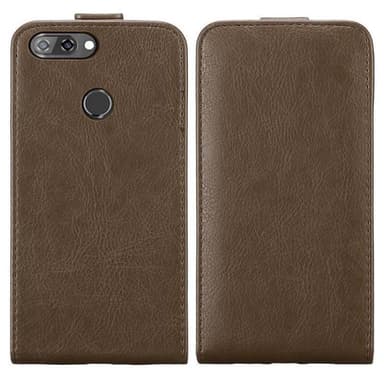 ZTE Blade V9 Flipfodral Skal (Brun)