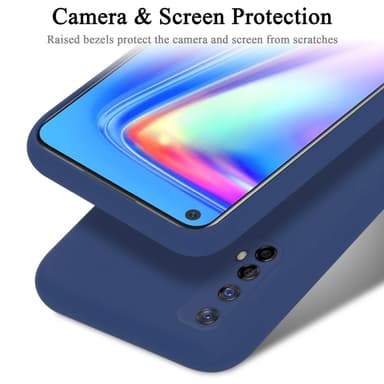 Realme 7 5G Skal Fodral Case (Blå)