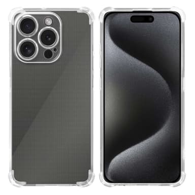 iPhone 15 PRO Skal Fodral Case (Genomskinlig)