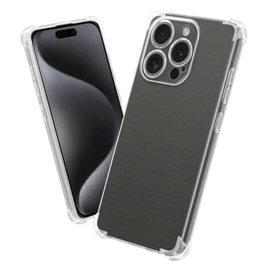 iPhone 15 PRO Skal Fodral Case (Genomskinlig)