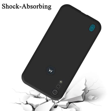 Motorola MOTO E6s 2020 Skal Fodral Case (Svart)