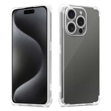 iPhone 15 PRO Skal Fodral Case (Genomskinlig)