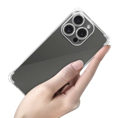 iPhone 15 PRO Skal Fodral Case (Genomskinlig)